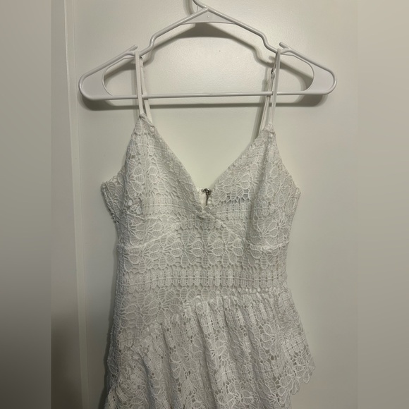 Lulus McKenzie Lace Ruffled Dress - Picture 5 of 8